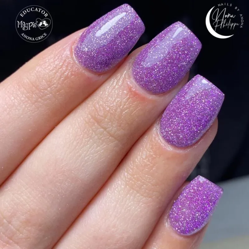 Indigo Nails Radiance light reflecting glitter