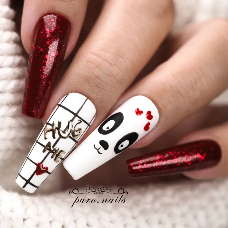 Indigo Nails Robin Glitter negleglitter grøn