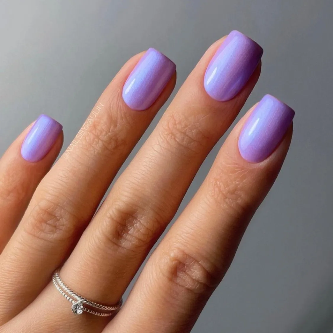 Didier Lab Exotic Peacock gellak lilla shimmer