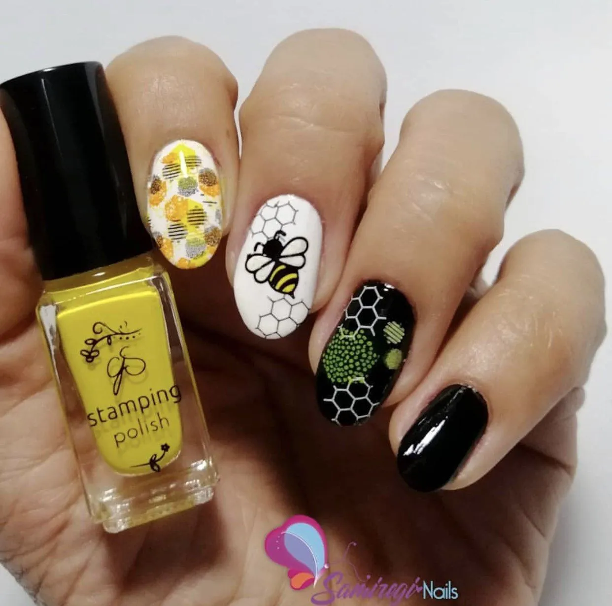 Clear Jelly Stamper CjS-73 Buzz-y stamping plade 6x6