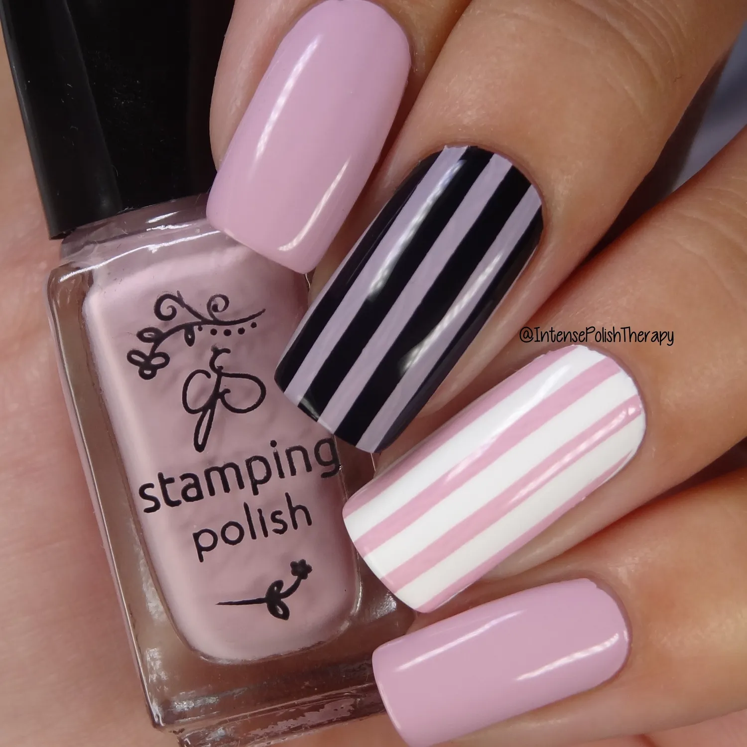 Clear Jelly Stamper 79 Vintage Blush stamping lak pink 5ml