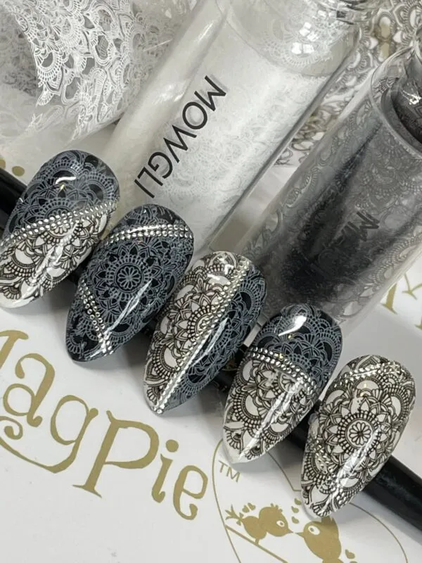 Indigo Nails Beautystones Mowgli Folie neglefolie metallisk