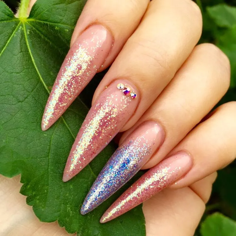 Beautystones Emily Glitter negleglitter fint skær
