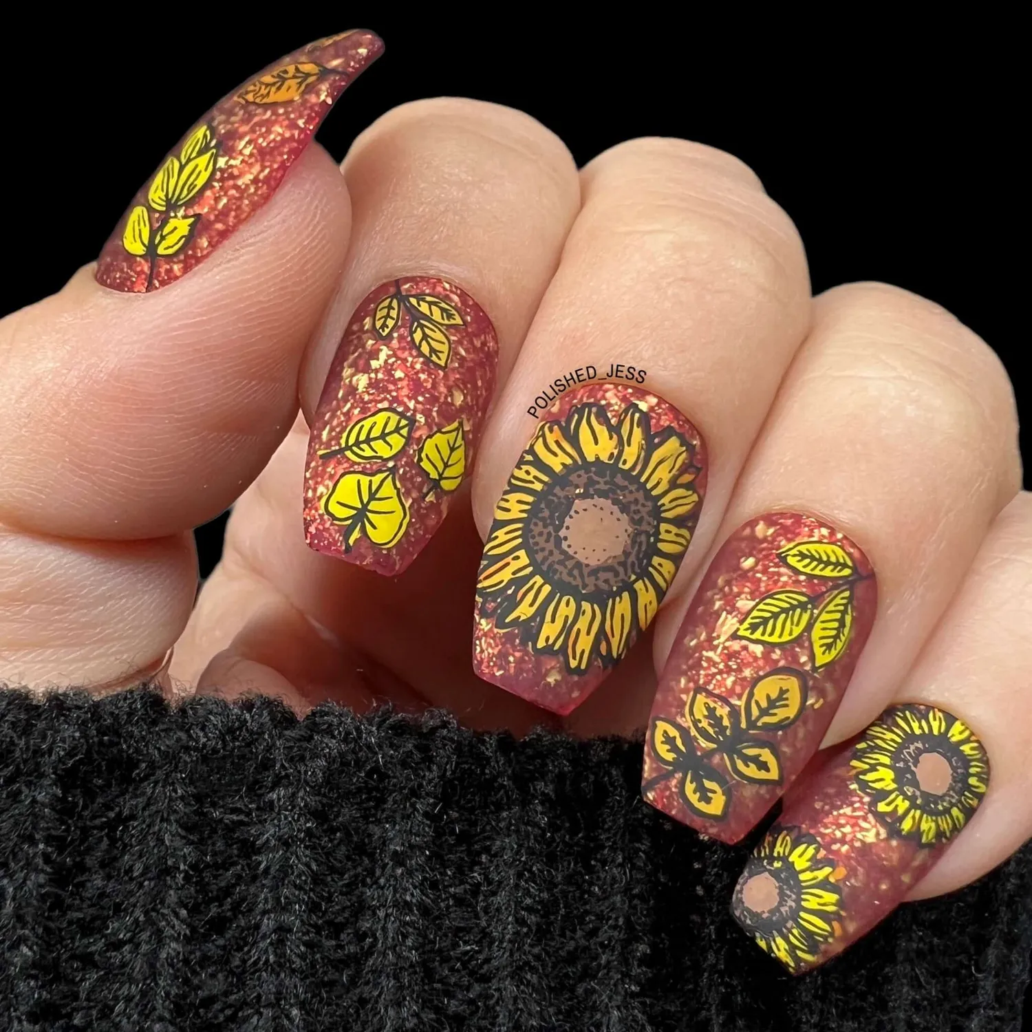 Clear Jelly Stamper Harvest Bouquet CjS-267 stamping plade efterår