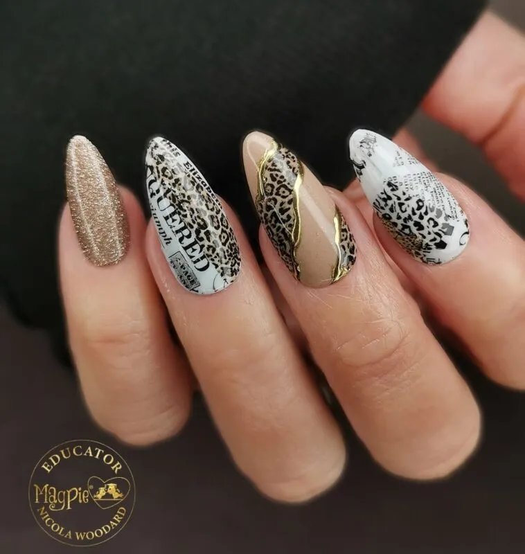 Indigo Nails Leonardo neglefolie transfer