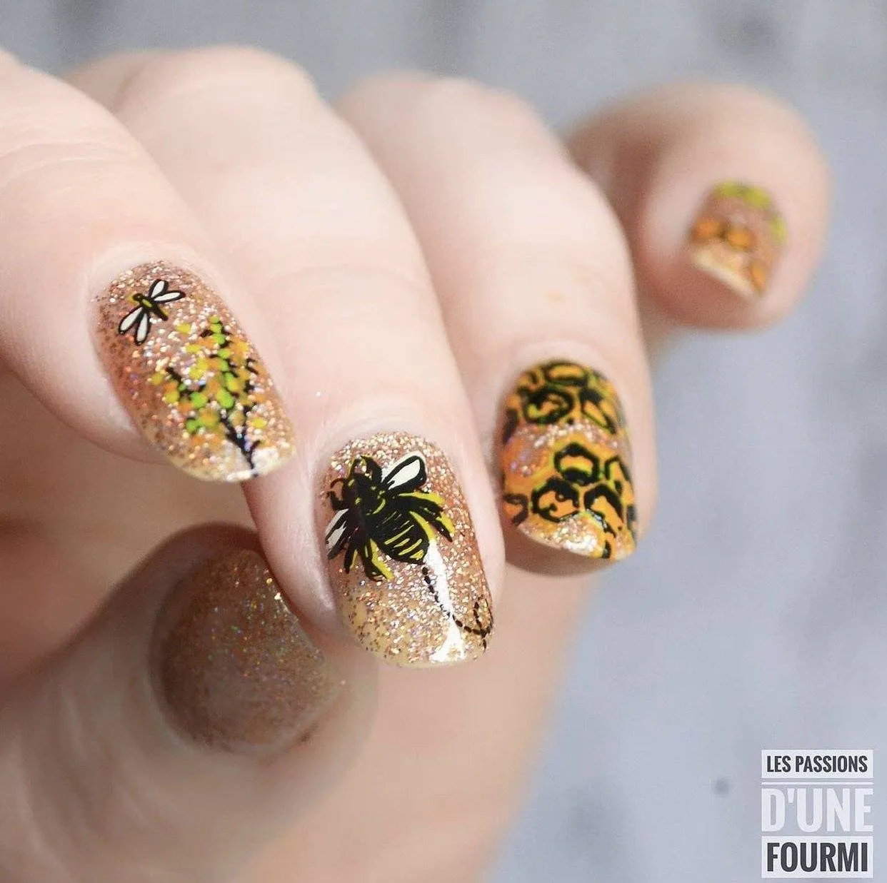 Clear Jelly Stamper CjS-68 Save the Bees stamping plade