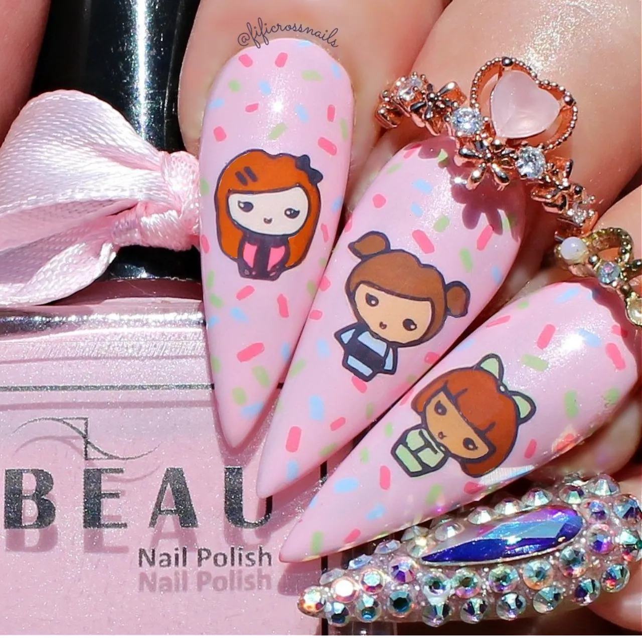 Clear Jelly Stamper CjS-254 Kawaii stempelplade 14,5x9,5 søde dyr