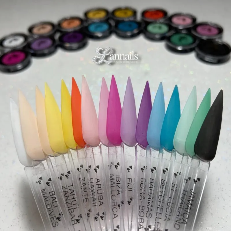 Beautystones Compact Pigment Aruba neglepigment turkis