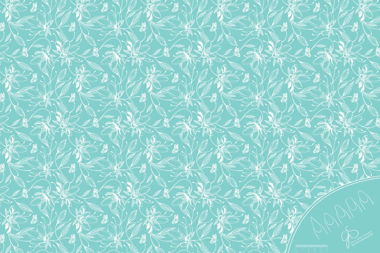 Clear Jelly Stamper Louise neglemåtte silikone 60x40 cm