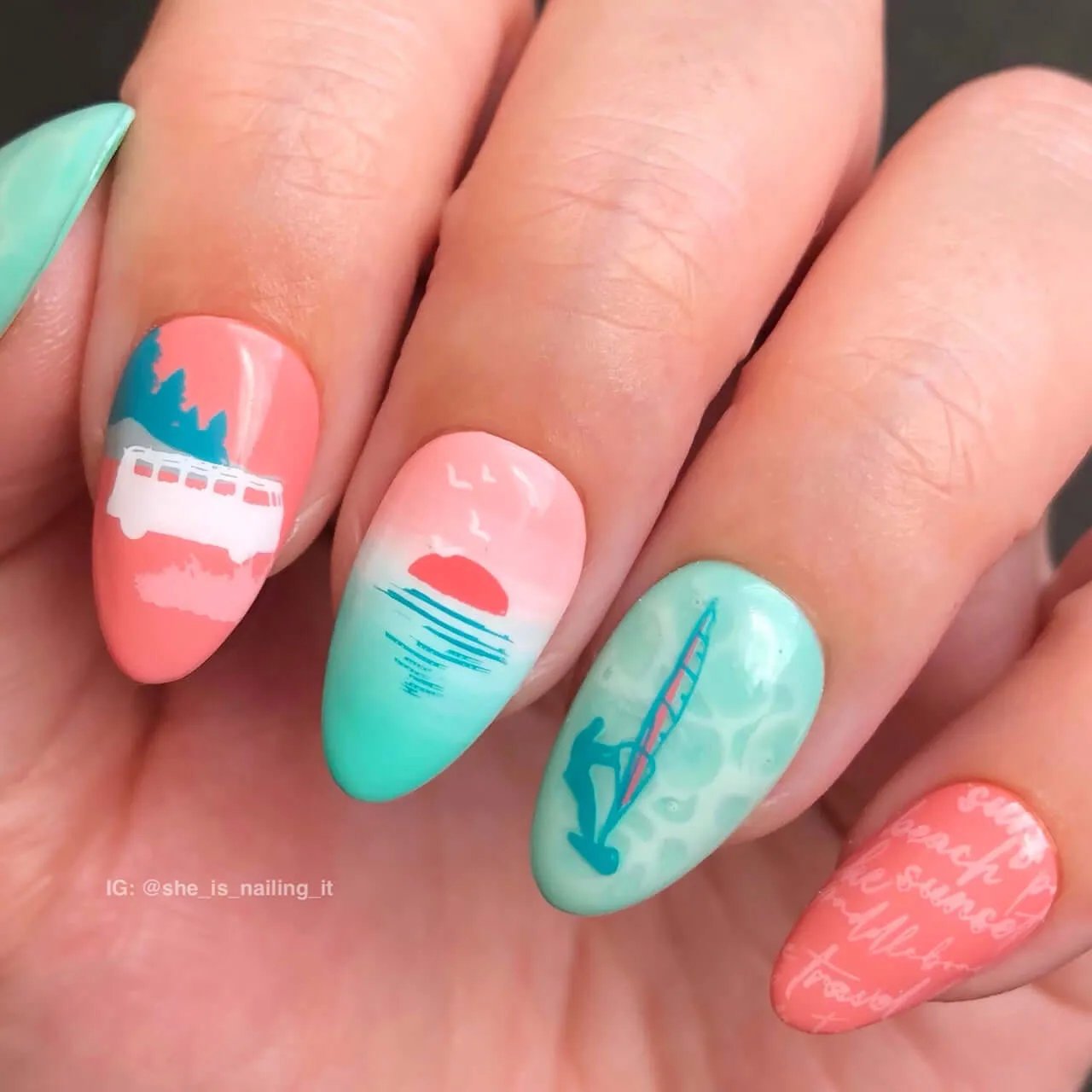 Clear Jelly Stamper CjS-305 Summer Silhouettes stampingplade sommer