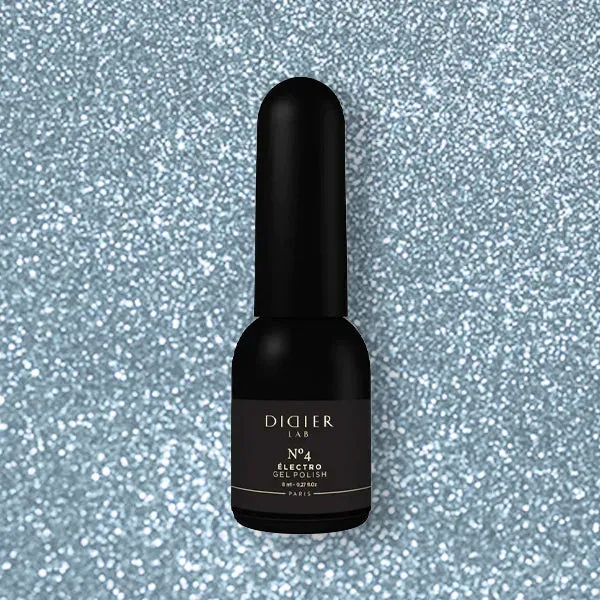 Didier Lab Electro No4 gellak blå glitter
