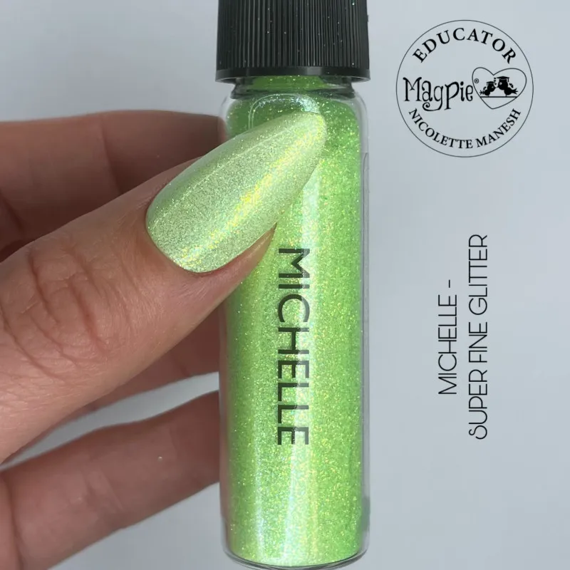 Indigo Nails Michelle glitter til negle – fint glimmer