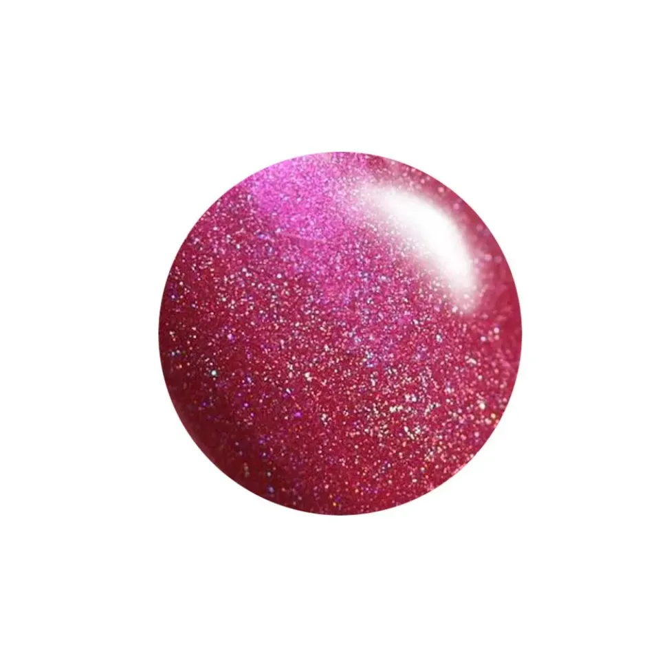 Clear Jelly Stamper Holo 4 stamping lak rød holografisk 5 ml