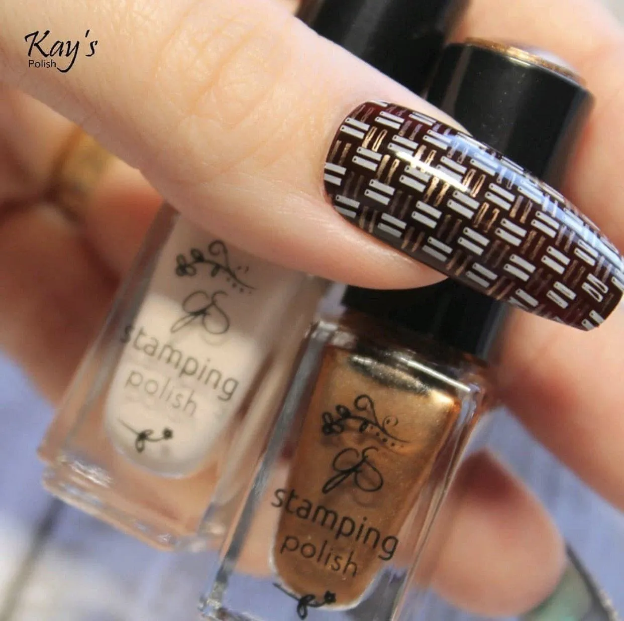 Clear Jelly Stamper Got Plaid CjS-56 stampingplade tern