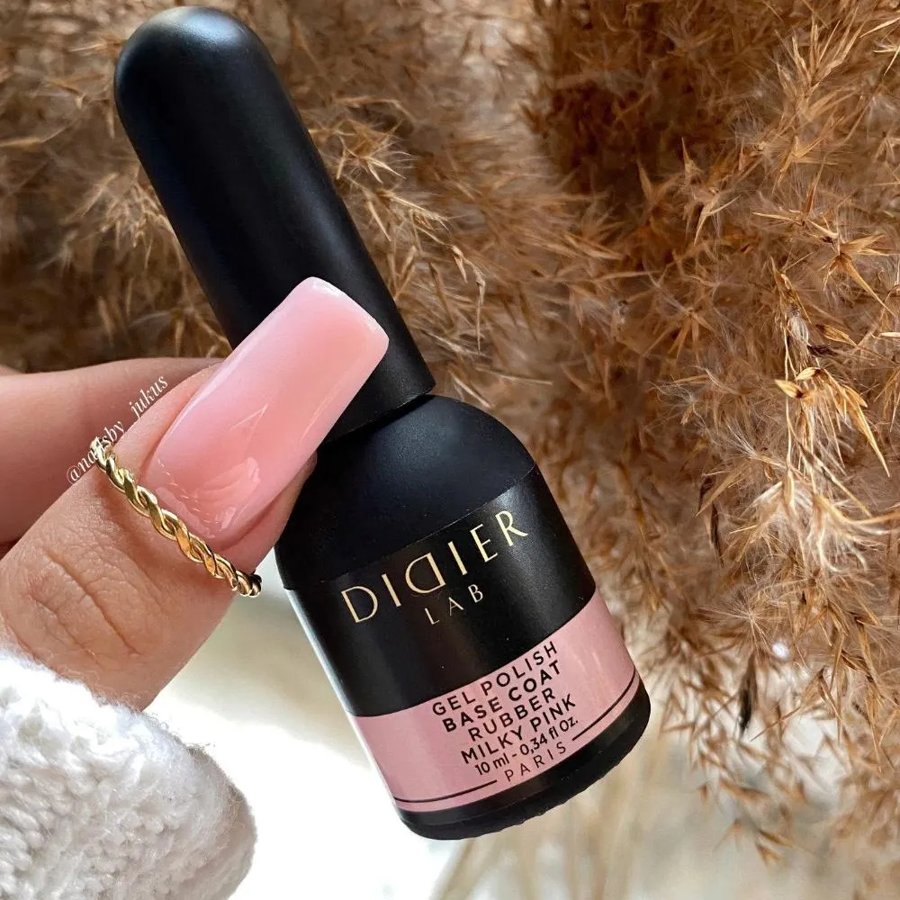 Didier Lab Rubber Base Milky Pink 2-i-1 base 10ml?