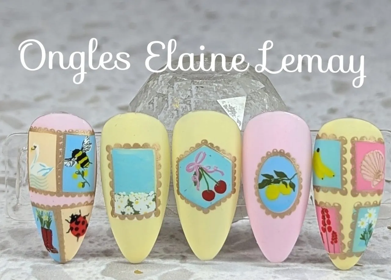 Clear Jelly Stamper CJS-381 Perfectly Postage stamping plade 8x8