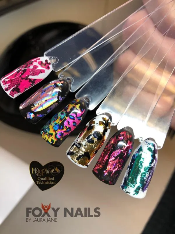 Indigo Nails Get Foiled neglefolie til folieeffekt