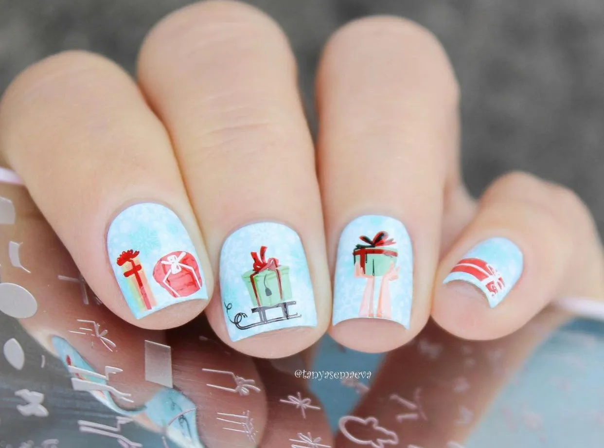 Clear Jelly Stamper CjSC-49 stampingplade Christmas in the Park