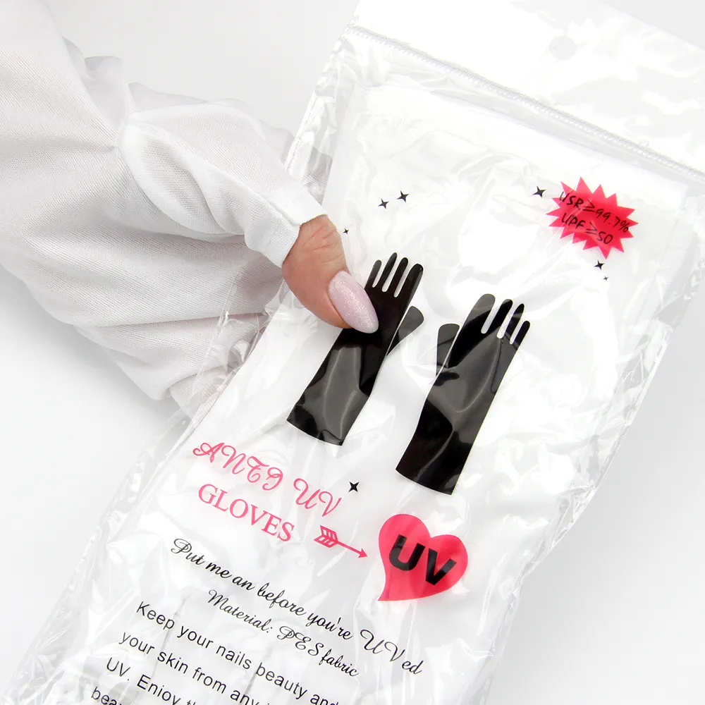 Moyra UV Filter manicurehandsker beskyttelse til hærdning