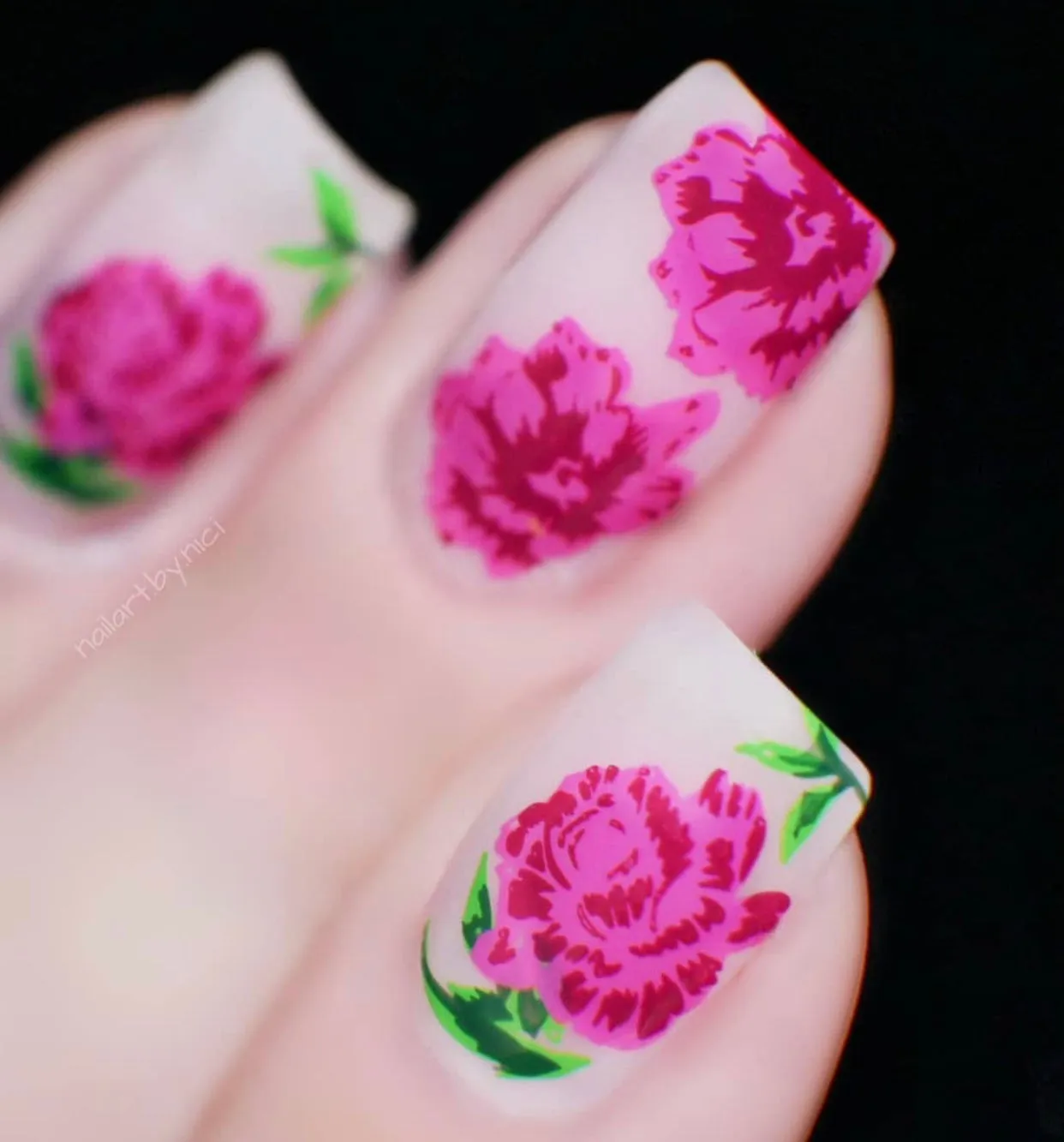 Clear Jelly Stamper CjS-197 Itty Bitty Blooms stampingplade 8x8 cm