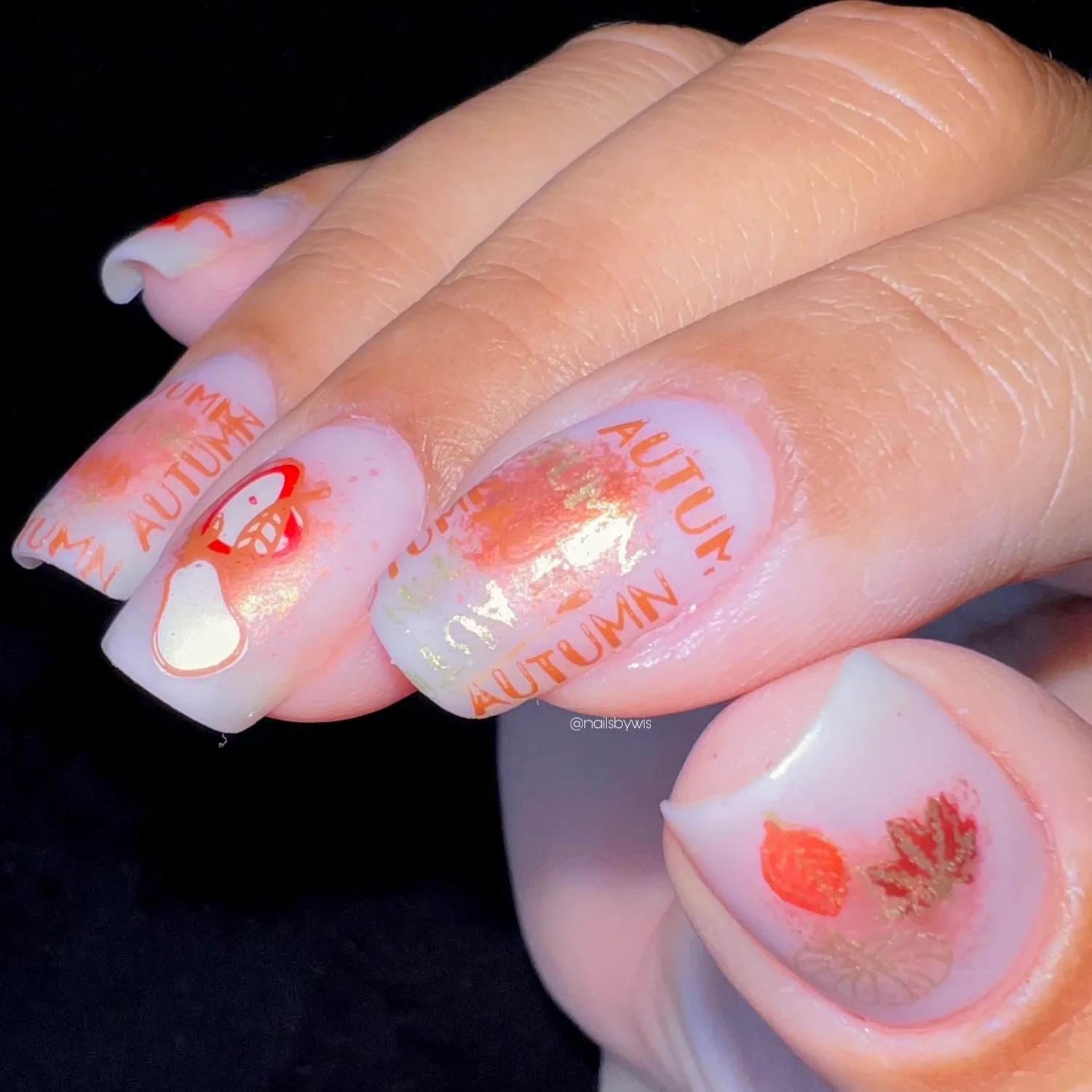 Clear Jelly Stamper Autumn Solstice CJS-168 negleplade efterår