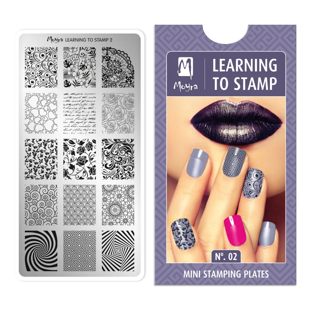 Moyra Stamping Kit 02 Learning to Stamp neglesæt komplet