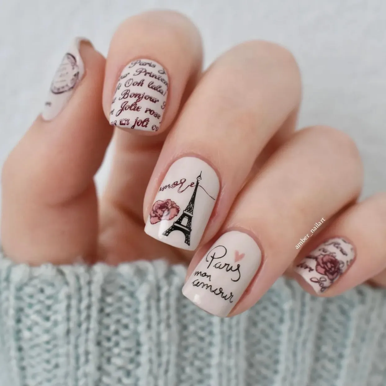 Clear Jelly Stamper CJS-151 Springtime in Paris stempelplade