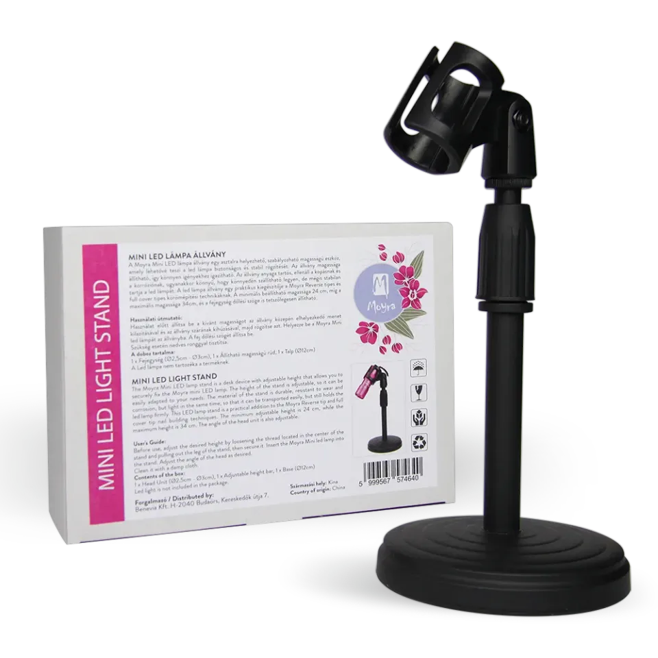 Moyra Mini Led light stand lampestativ holder