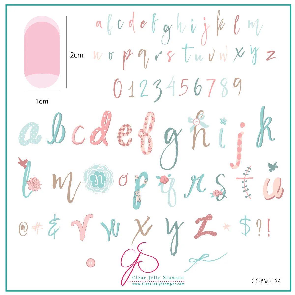 Clear Jelly Stamper April 2025 stampingpladesæt