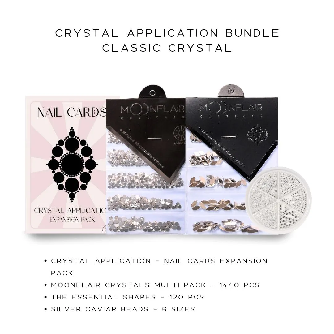Moonflair Crystal Classic neglekrystal sæt bundle