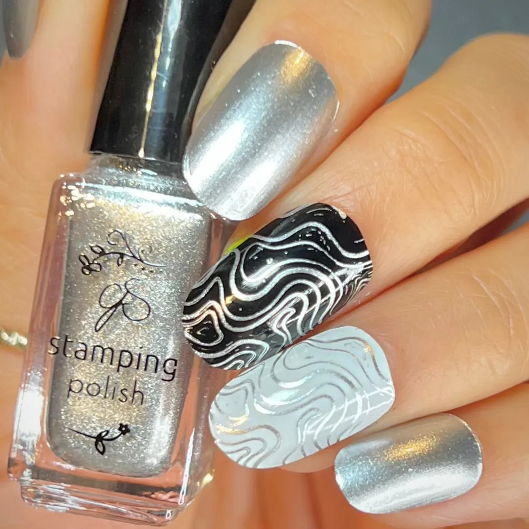 Clear Jelly Stamper Steal the Show 4 stampinglak sølv 5 ml