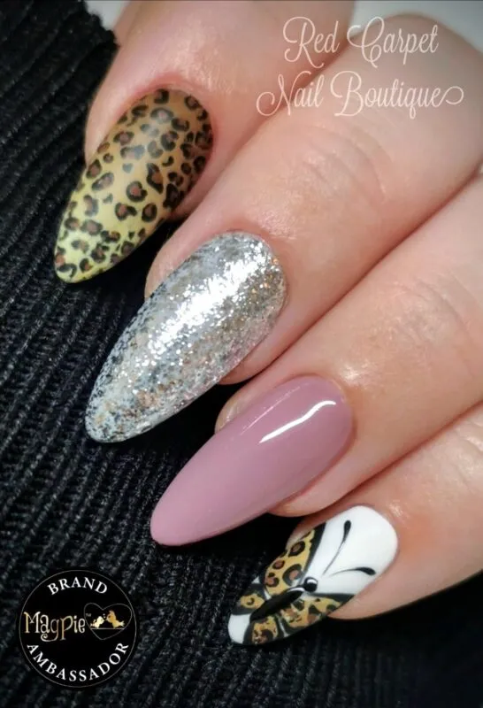 Beautystones Ashley flakes til negle med effekt