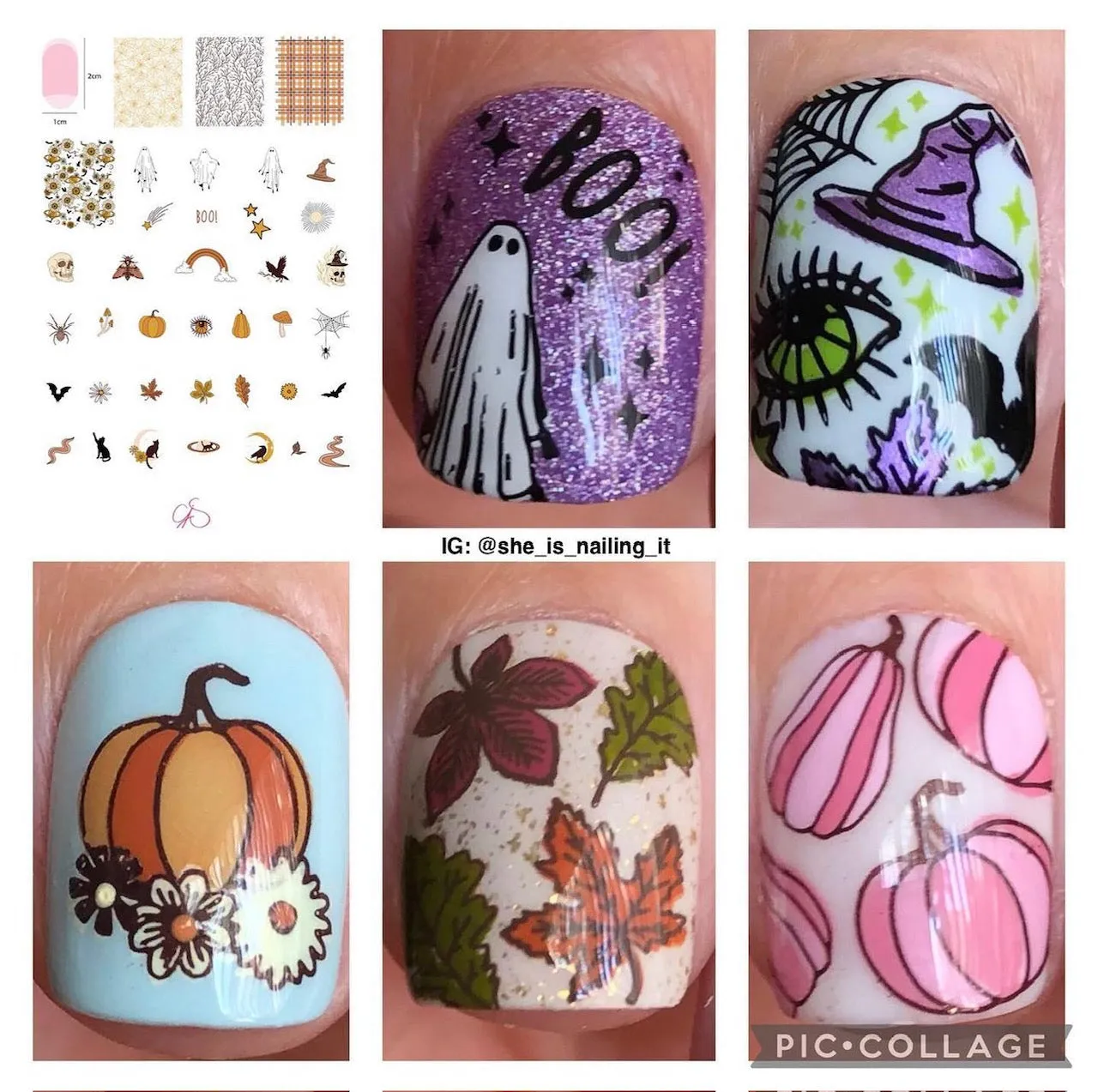 Clear Jelly Stamper Boho Halloween CjSH-74 stampingplade efterår
