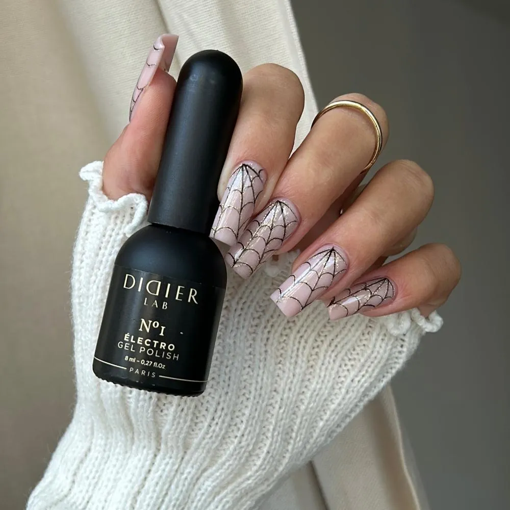 Didier Lab Electro No1 gellak glimmer nude