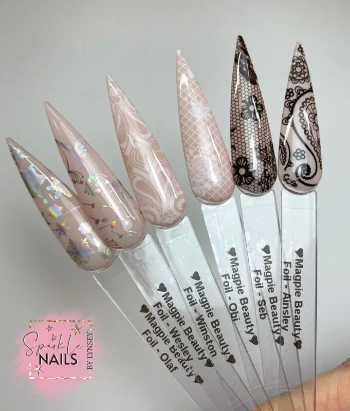 Indigo Nails Ainsley Folie neglefolie metallisk