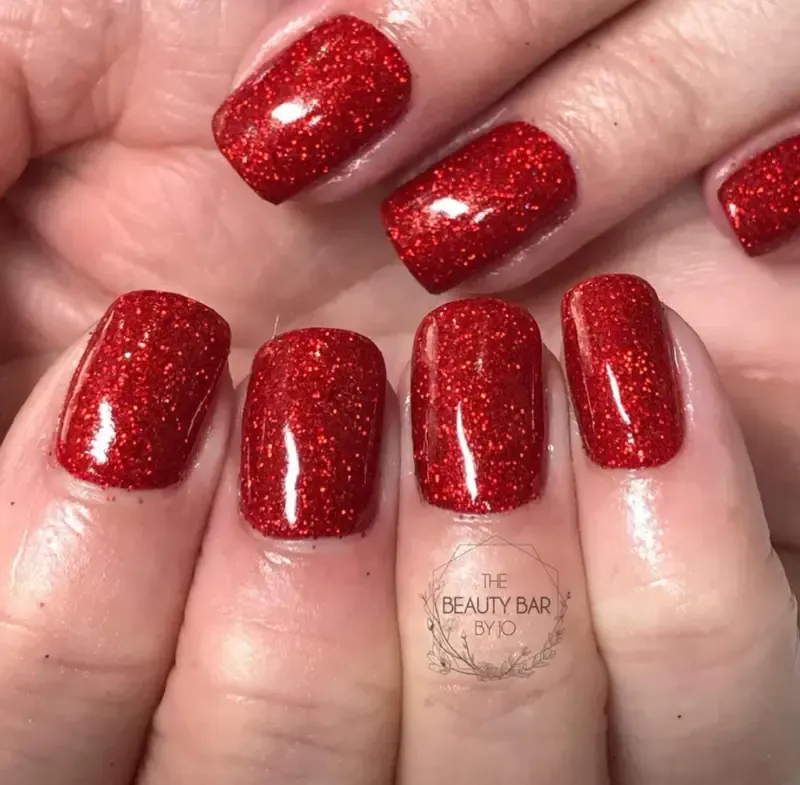 Indigo Nails Beautystones Scarlett glitter negleglimmer