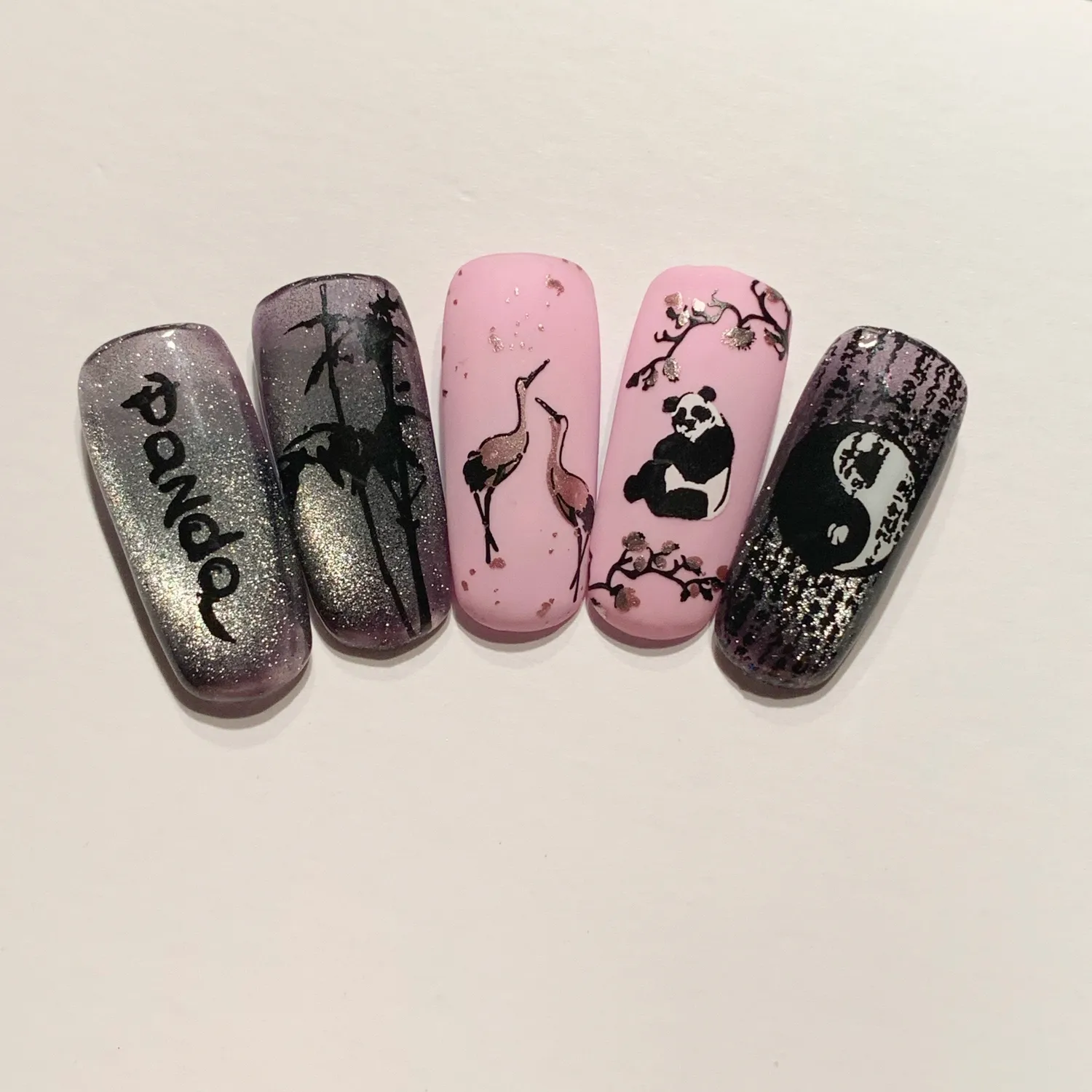 Clear Jelly Stamper CjS-215 Panda and Friends stempelplade