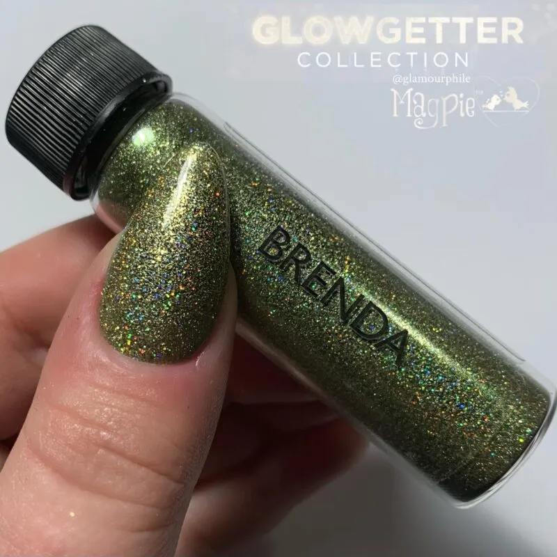 Indigo Nails Brenda glitter til negle – fin glans