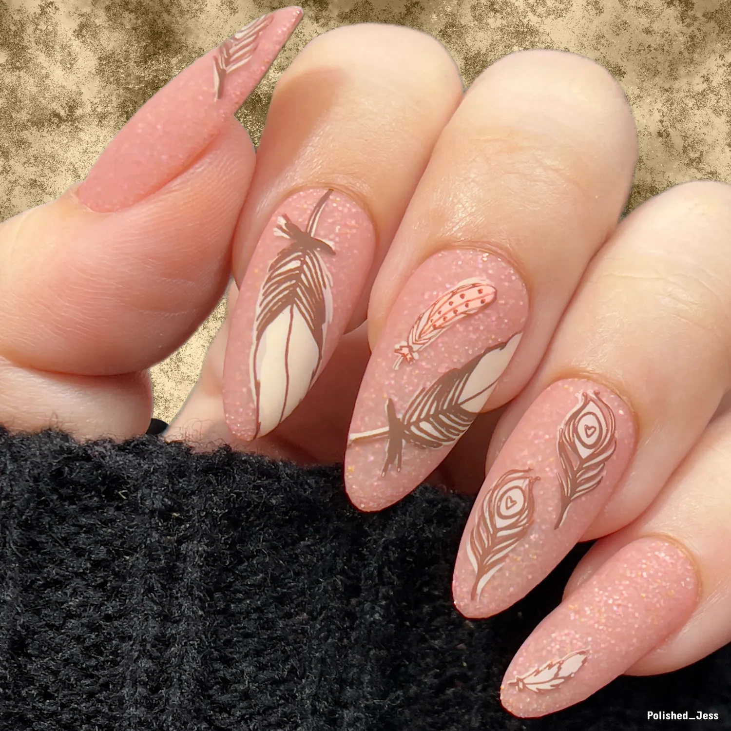 Clear Jelly Stamper CjS-31 Birds of a Feather stempelplade fjer