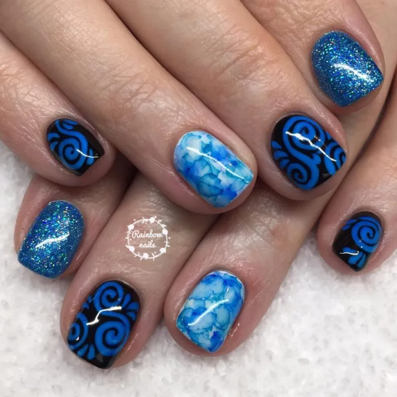 Indigo Nails Beautystones Kiki Glitter neglitter pink