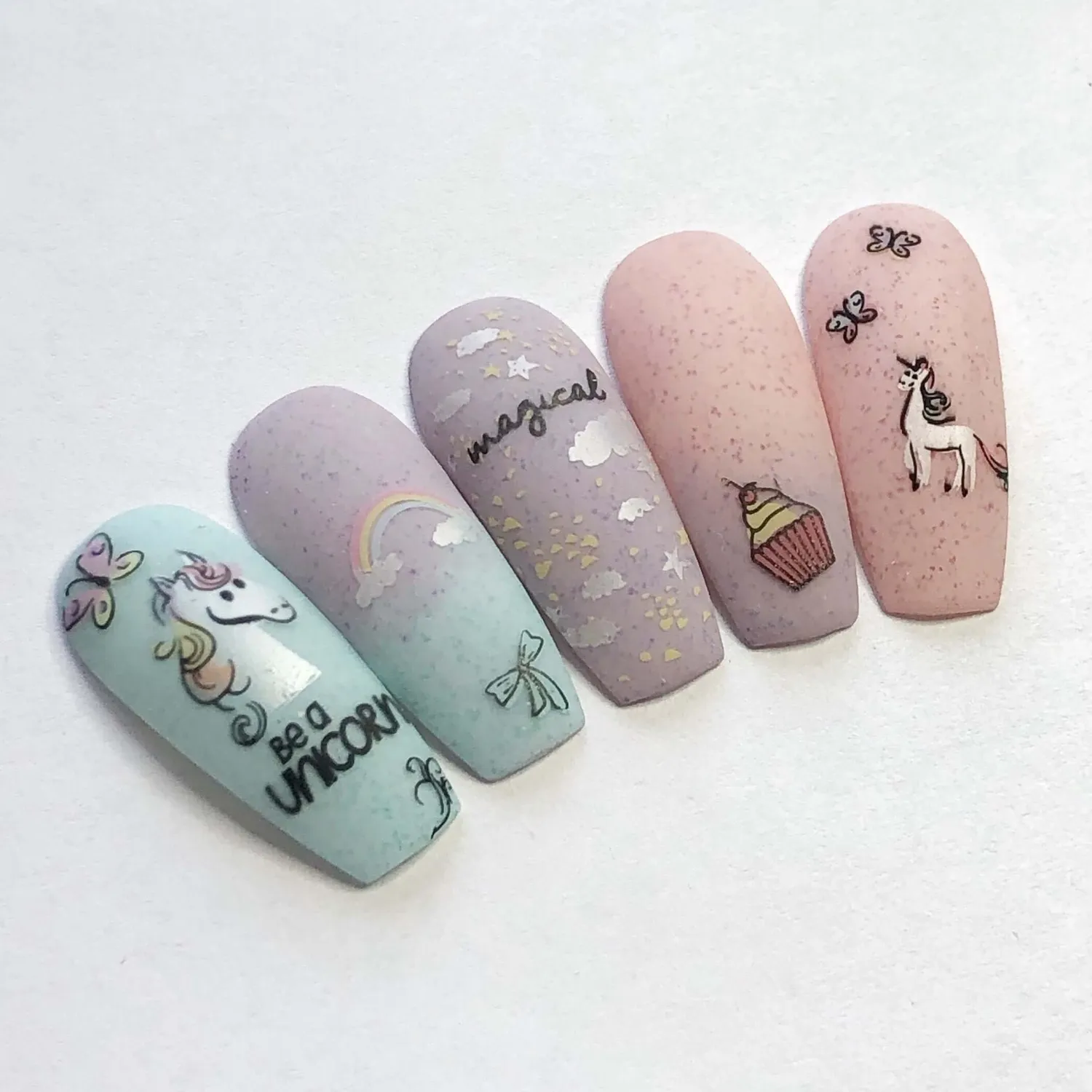 Clear Jelly Stamper CjS-94 Lil Unicorn stempelplade enhjørning