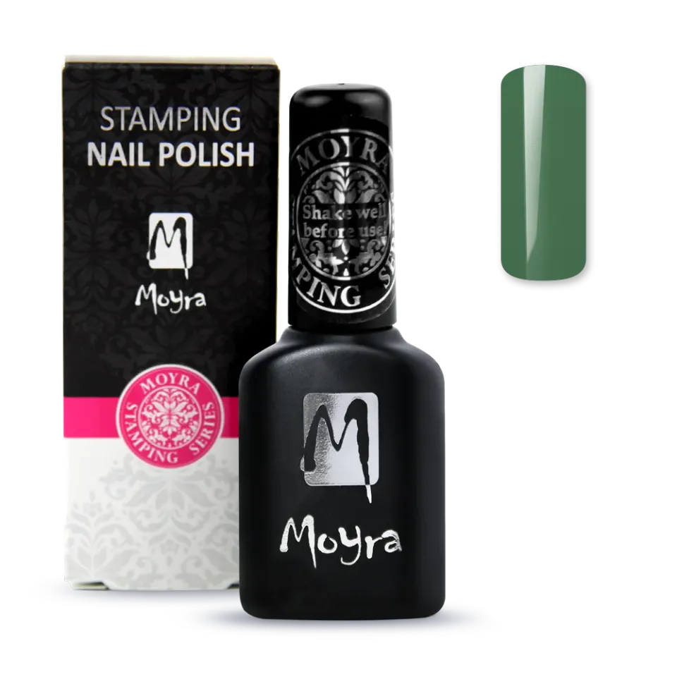 Moyra Smart SPS11 Green stamping lak 12 ml grøn