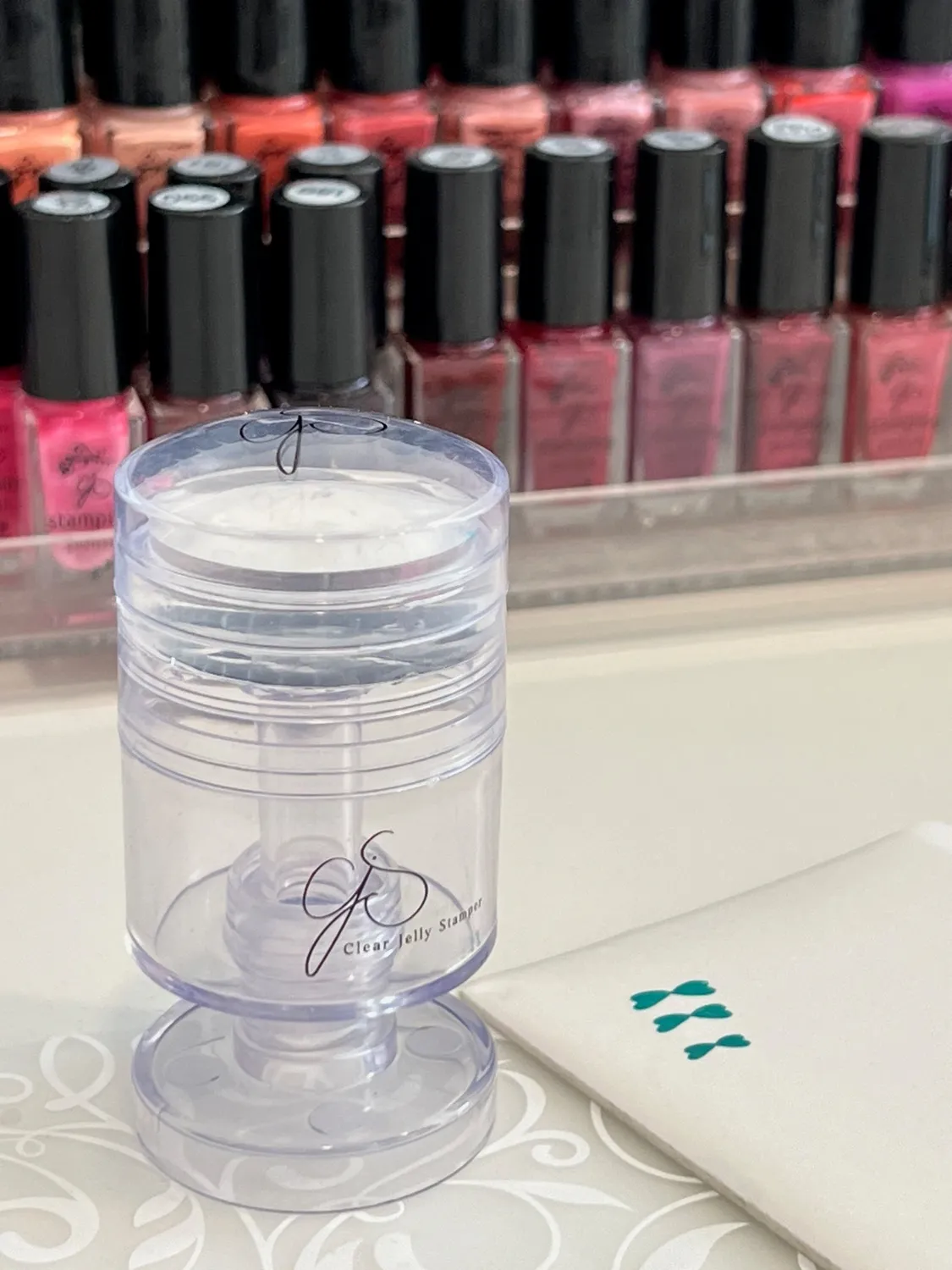 Clear Jelly Stamper Ultimate Resizing XL stempel klar justerbar
