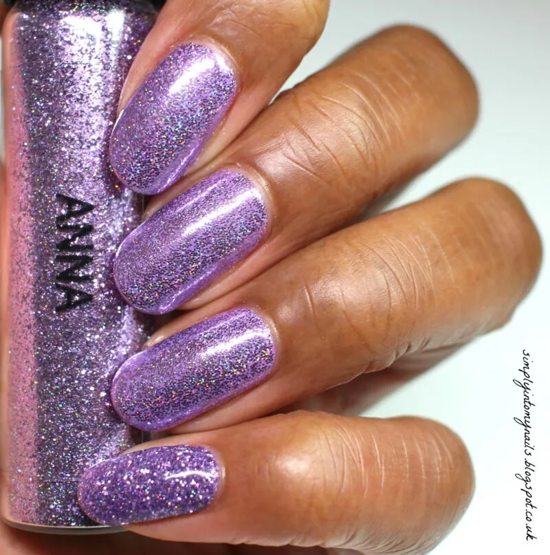 Indigo Nails Beautystones Anna neglitter med fint glimmer