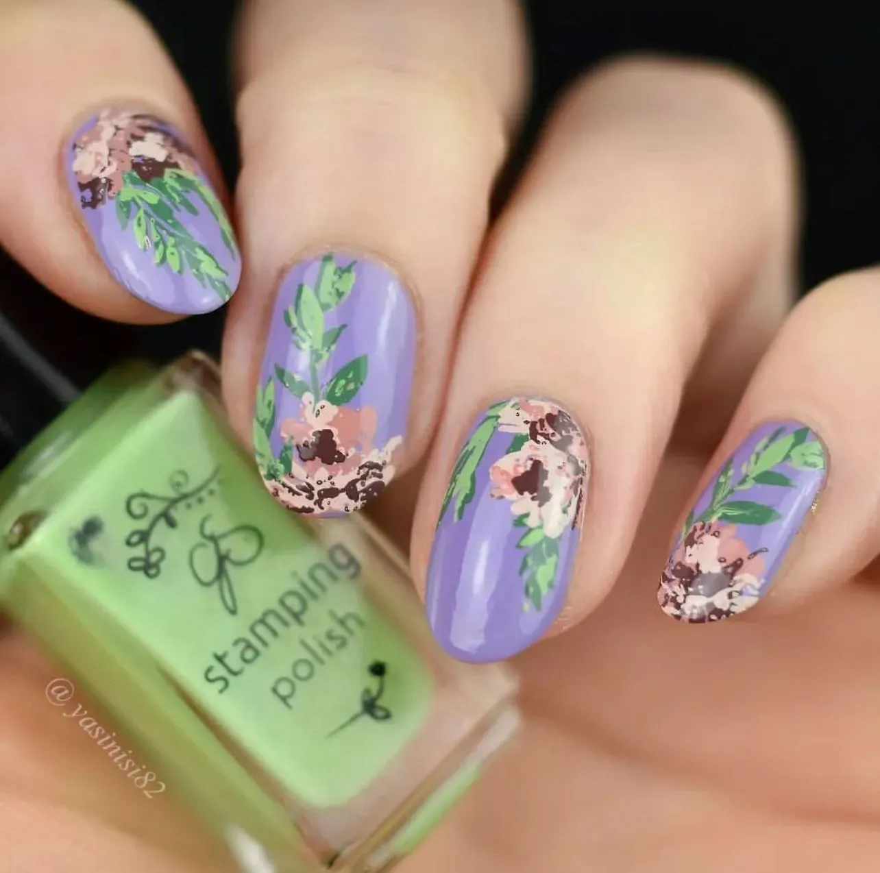 Clear Jelly Stamper CjS-81 Watercolor Garden stampingplade blomster