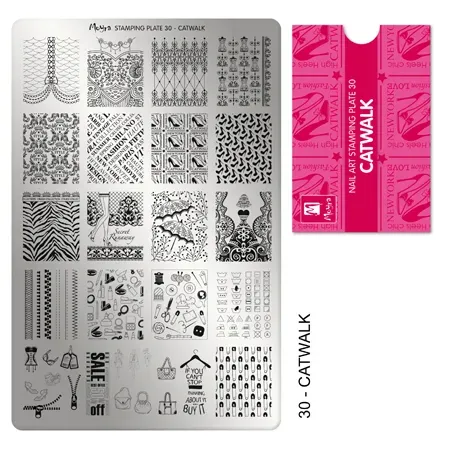 Moyra Stamping Plate 30 Catwalk negleplade