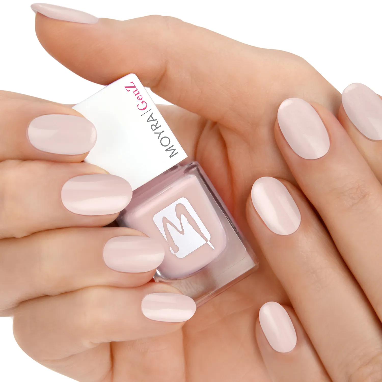 Moyra GenZ neglelak No. 17 Blush 7 ml med gel-glans