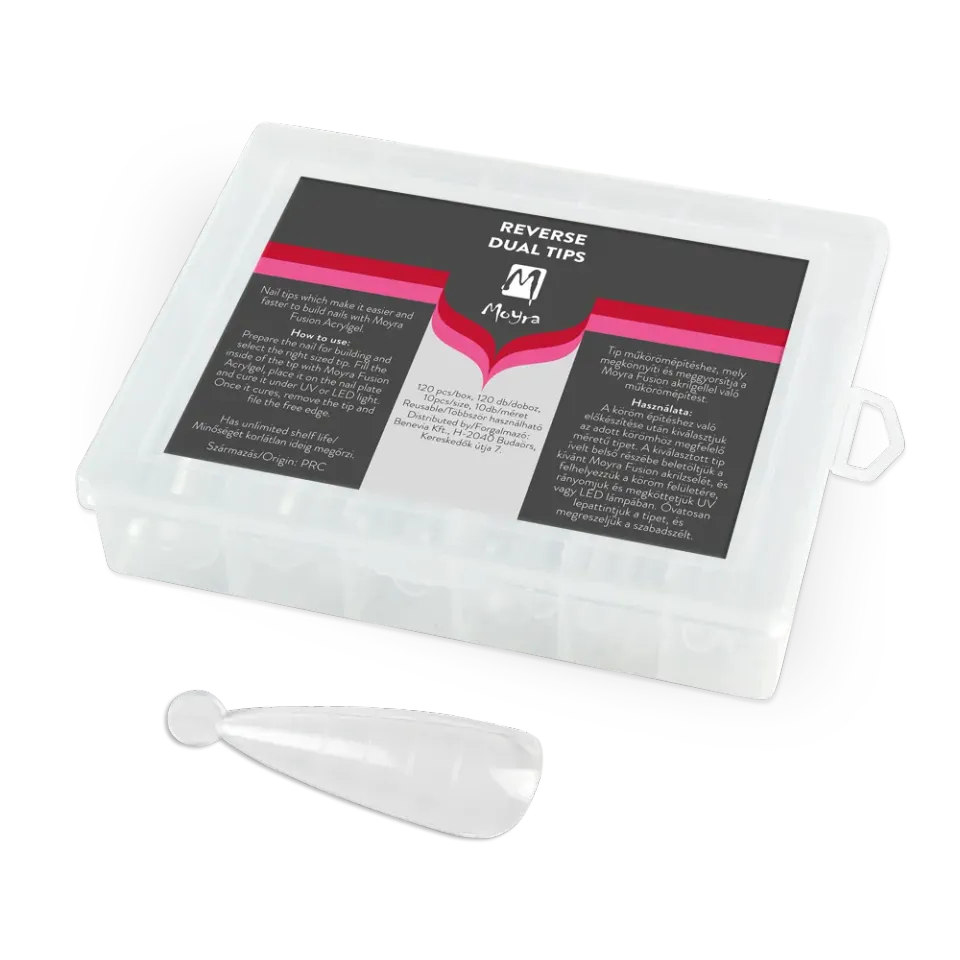 Moyra Reverse Tip 04 Salon Stiletto negleforme 120 stk