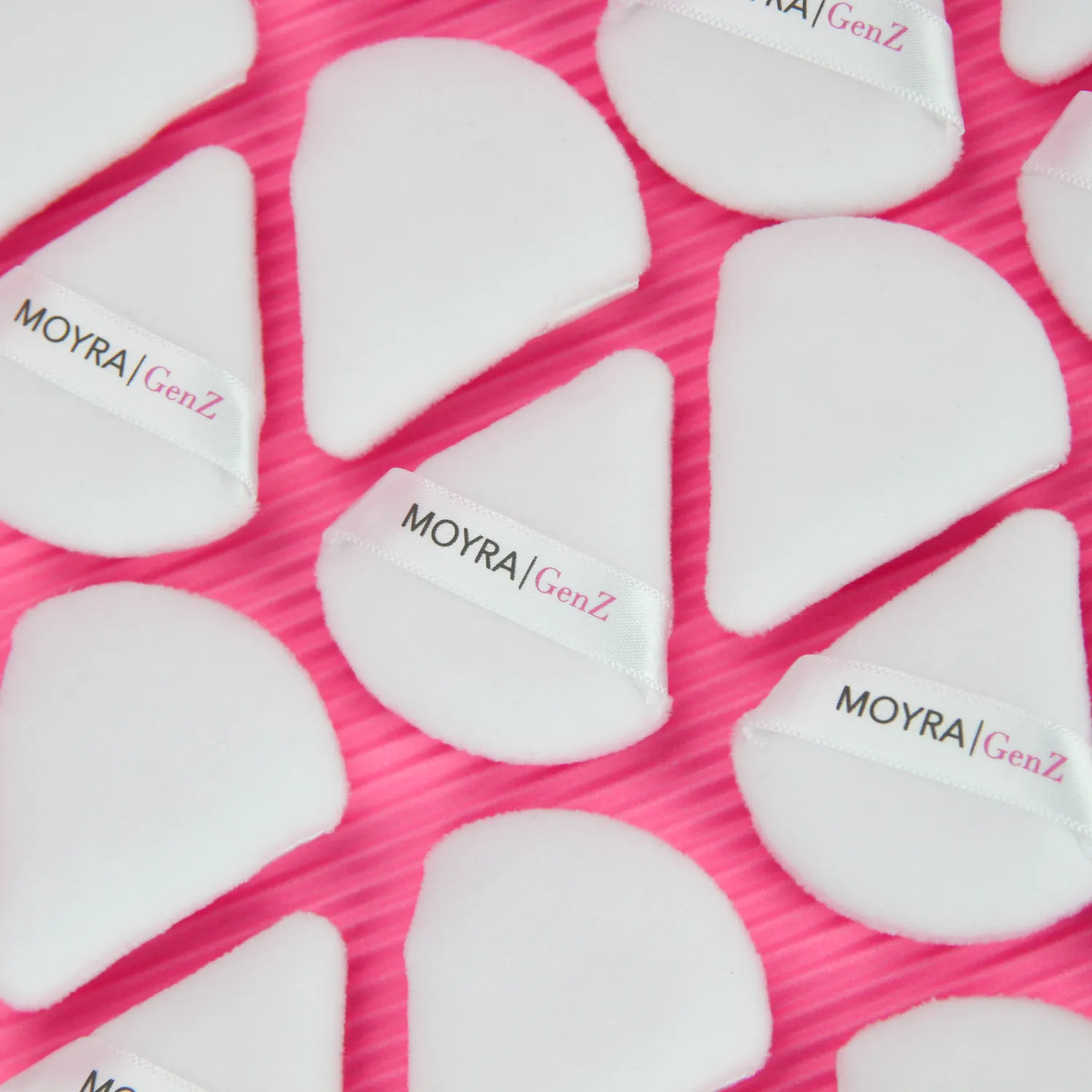Moyra GenZ Make-up Puffs pudderpuff 2 stk glat finish