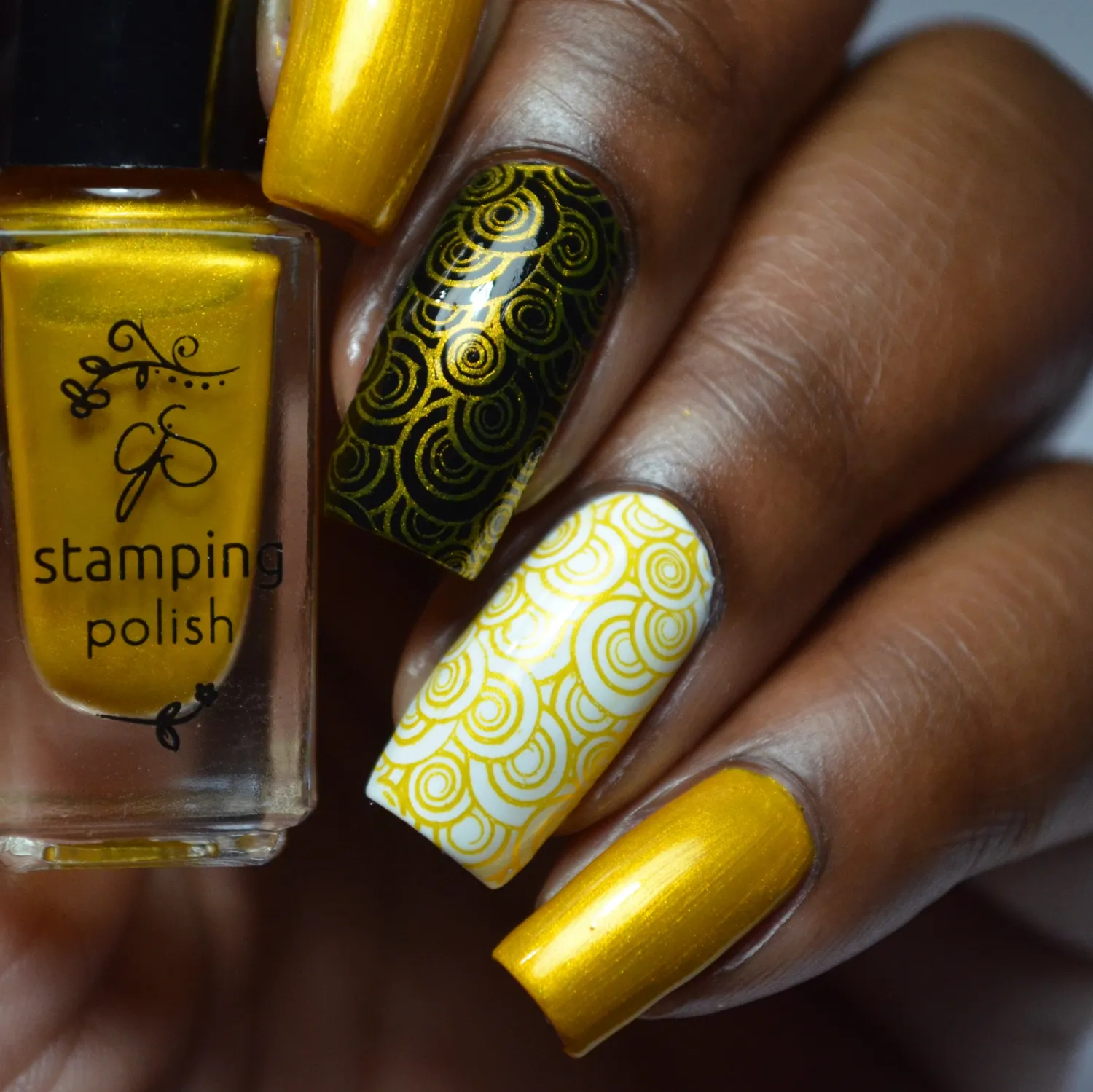 Clear Jelly Stamper #20 Copper Hint stamping lak 5 ml guld metallic
